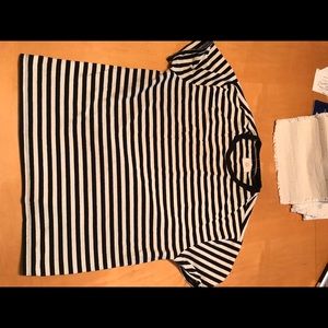 Fog x pacsun collection boxy striped size M